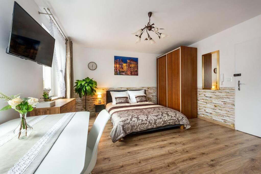 Ap. Olimpia 1 Pok. 2 Osoby, Downtown, Free Parking Appartement Krakau Buitenkant foto