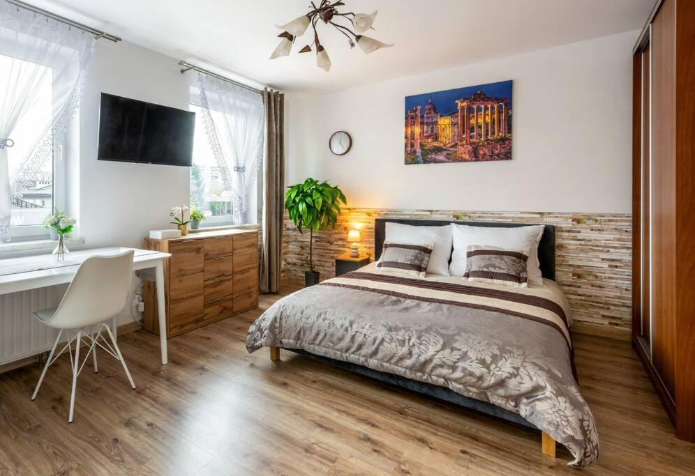 Ap. Olimpia 1 Pok. 2 Osoby, Downtown, Free Parking Appartement Krakau Buitenkant foto